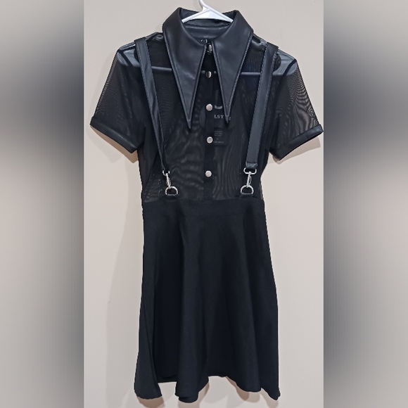 SOLD Cosmic Katy Suspender Dress Killstar - Picture 3 of 10